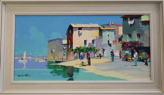 § Cecil Rochfort DOyly John (1906-1993) Cap Ferrat, near Nice and Cassis near St Tropez 14 x 28in.